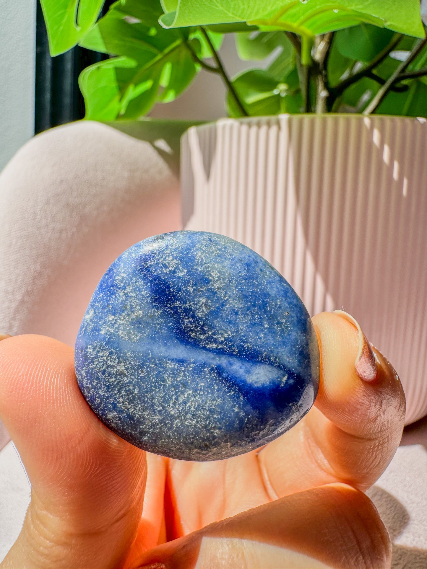 BLUE AVENTURINE PALM CRYSTAL