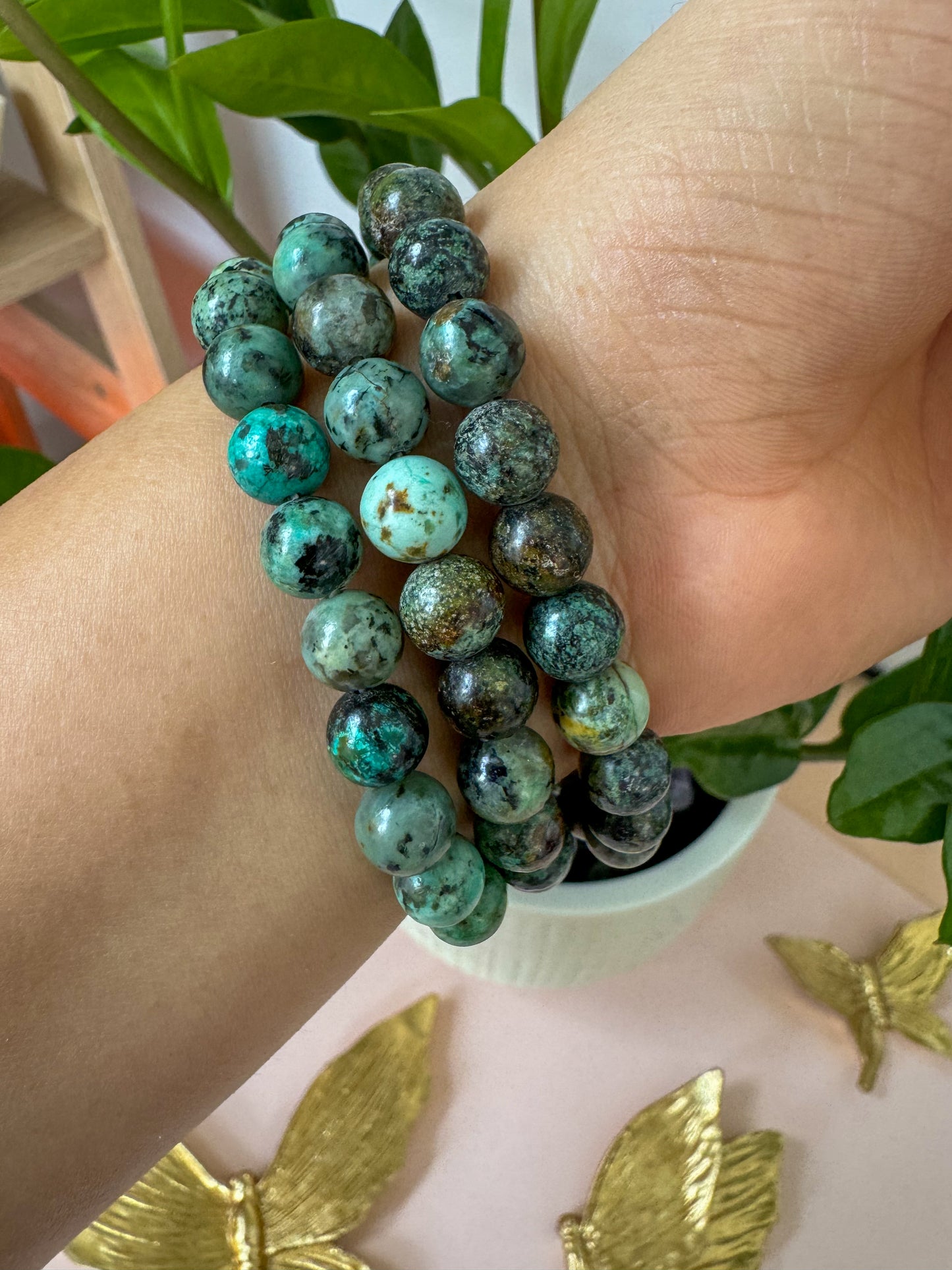 AFRICAN TURQUOISE BRACELET