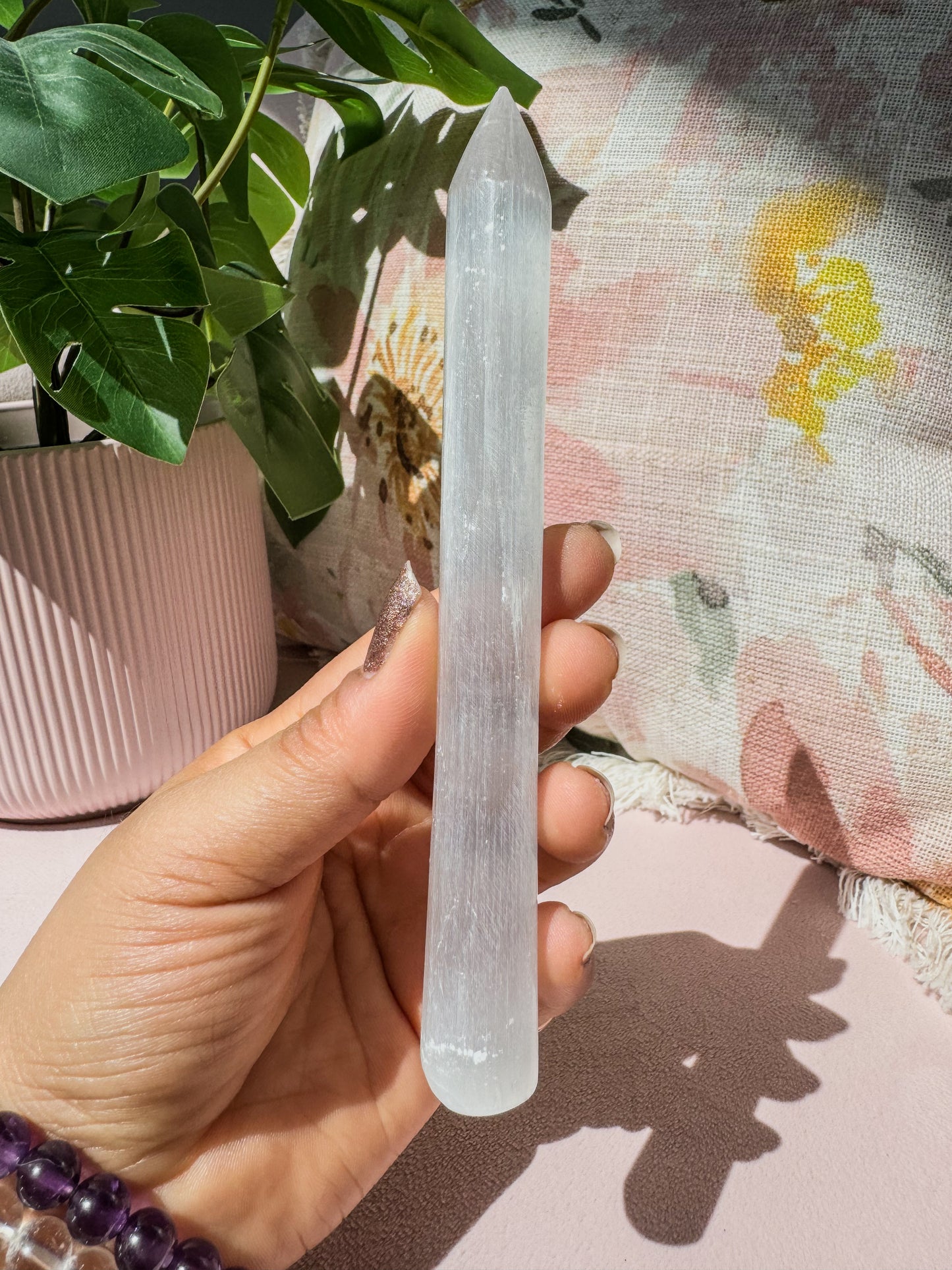 SELENITE PENCIL WAND
