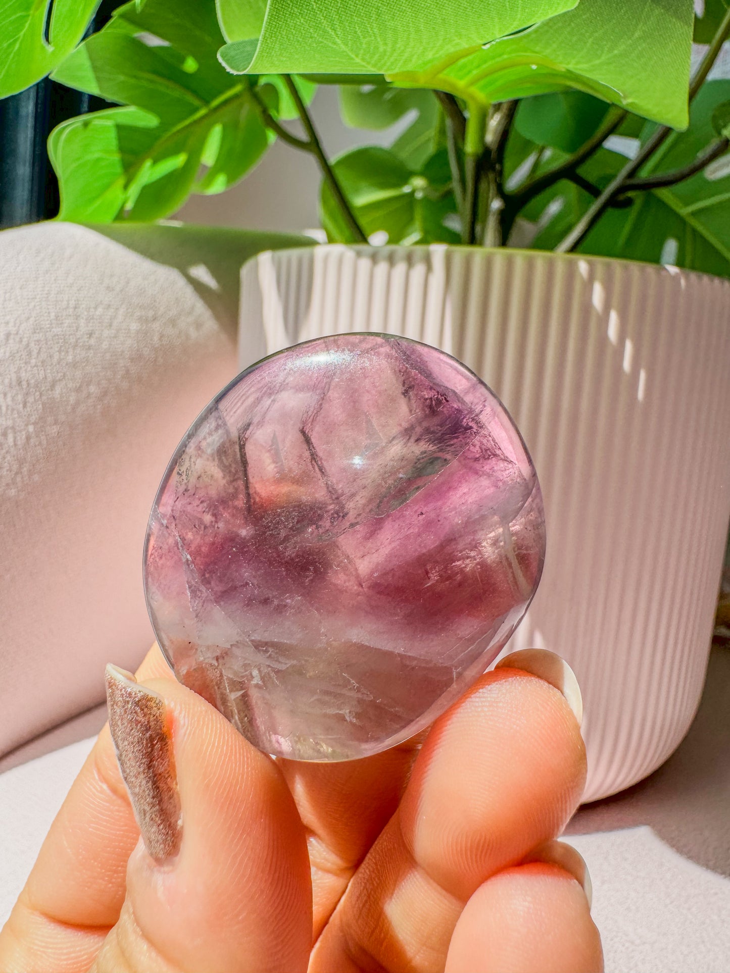 FLOURITE PLAM CRYSTAL