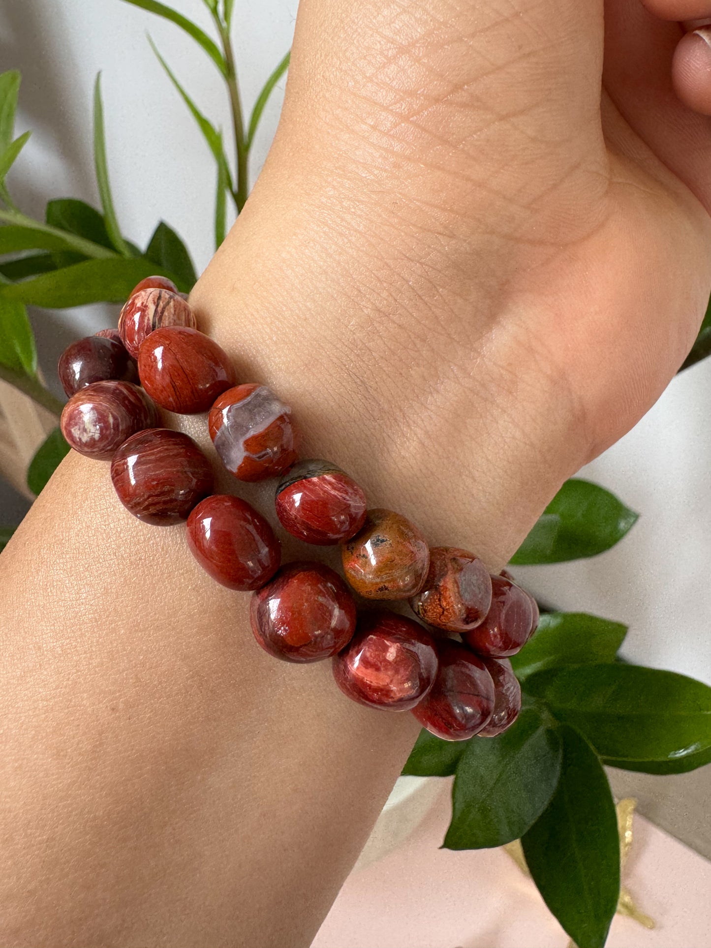 SNAKE SKIN JASPER BRACELET