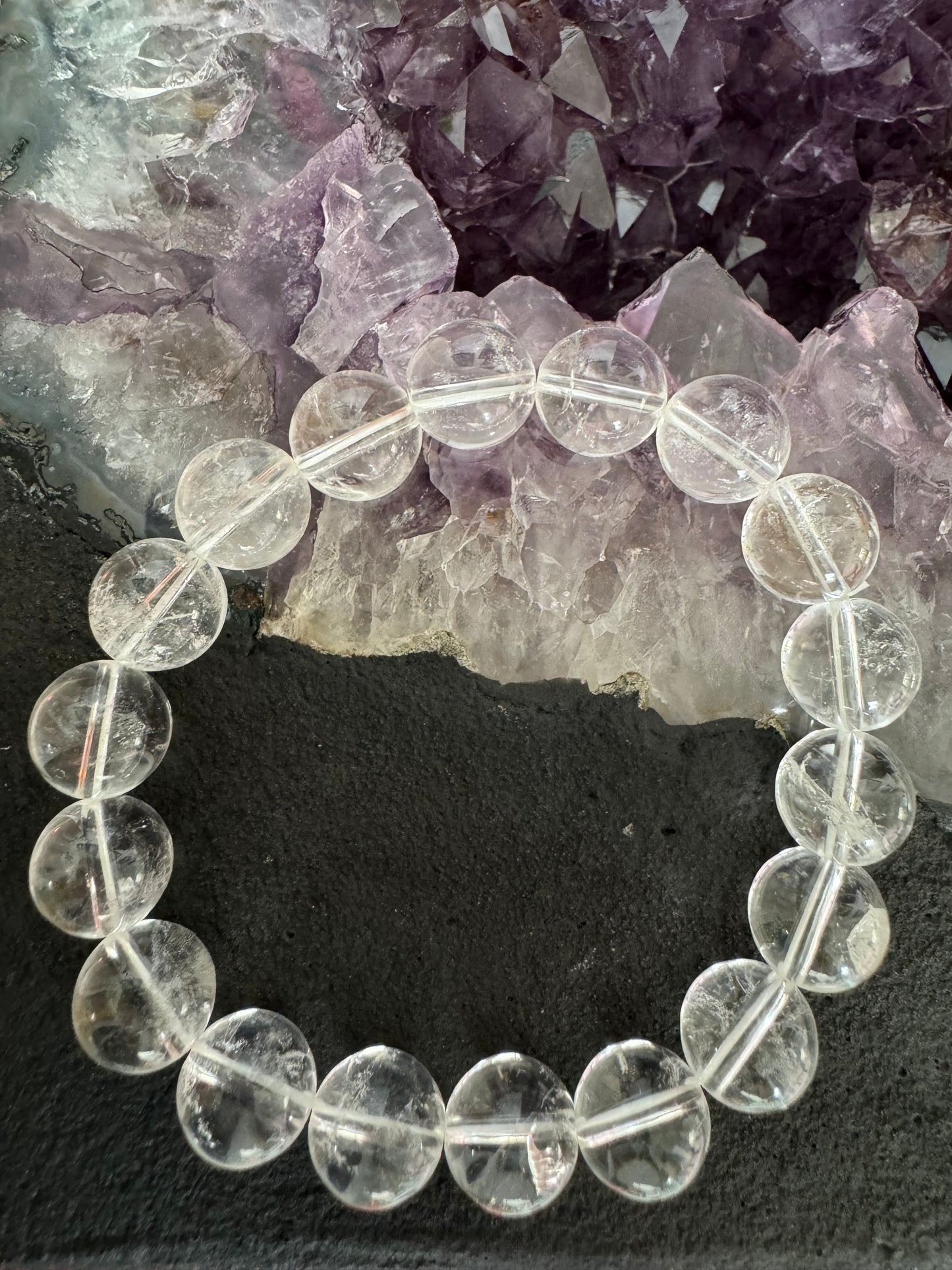 CLEAR QUARTZ BRACELET