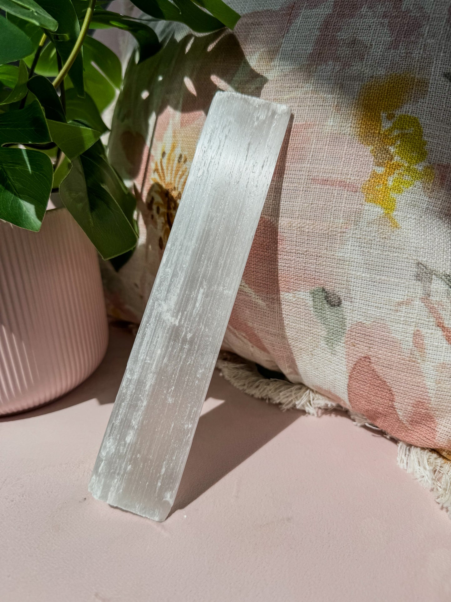 SELENITE CHARGING ROD - NATURAL