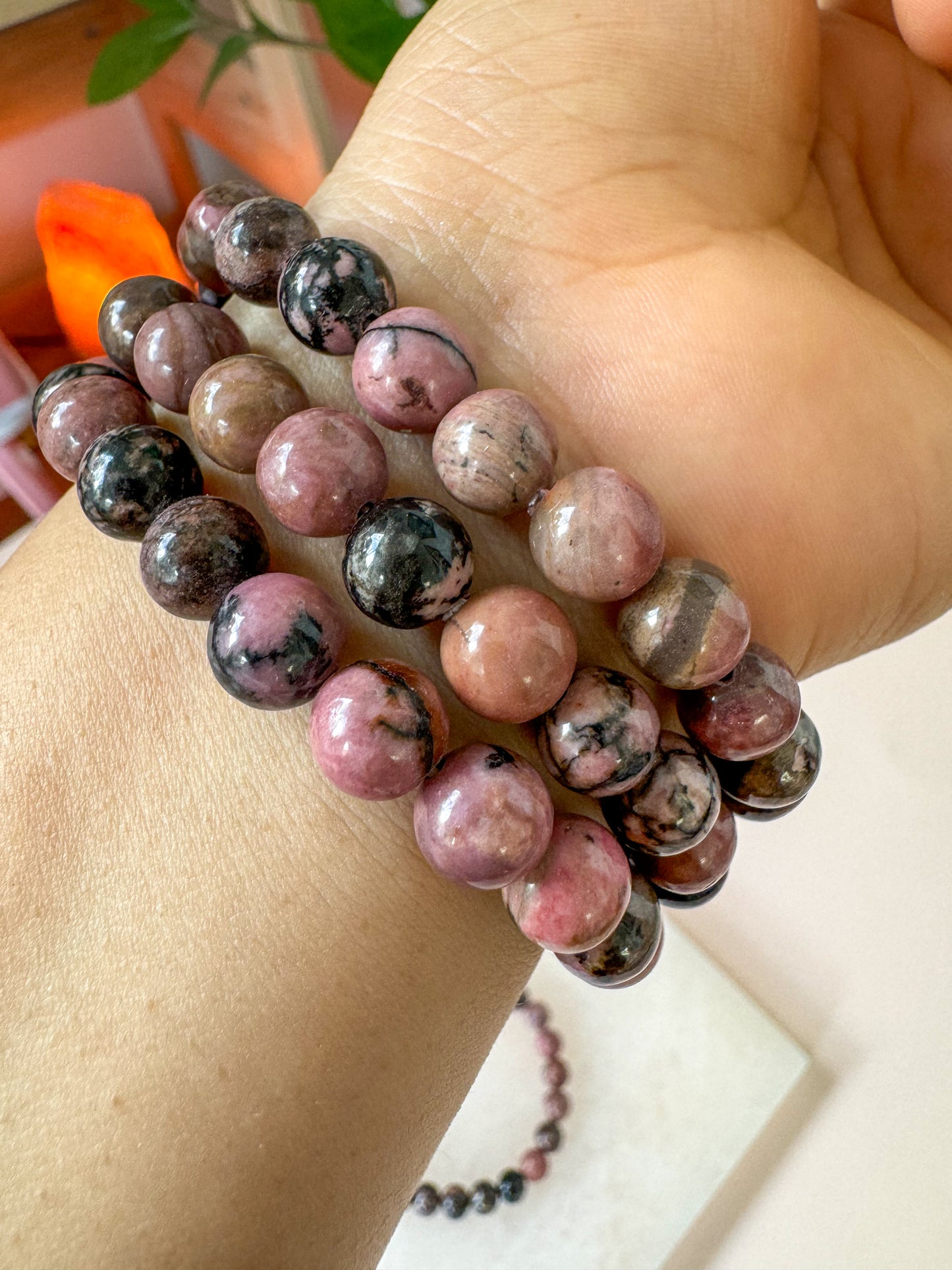 RHODONITE BRACELET