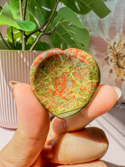 UNAKITE PALM CRYSTAL