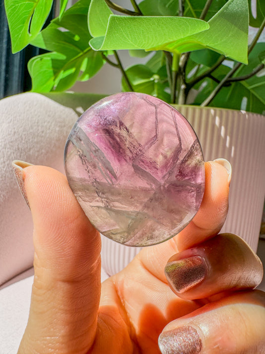 FLOURITE PLAM CRYSTAL