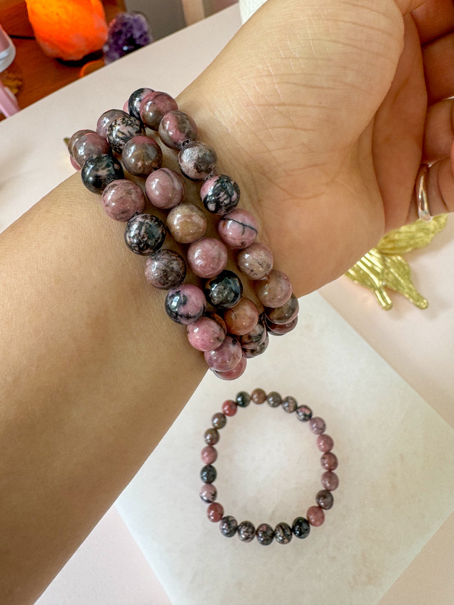 RHODONITE BRACELET