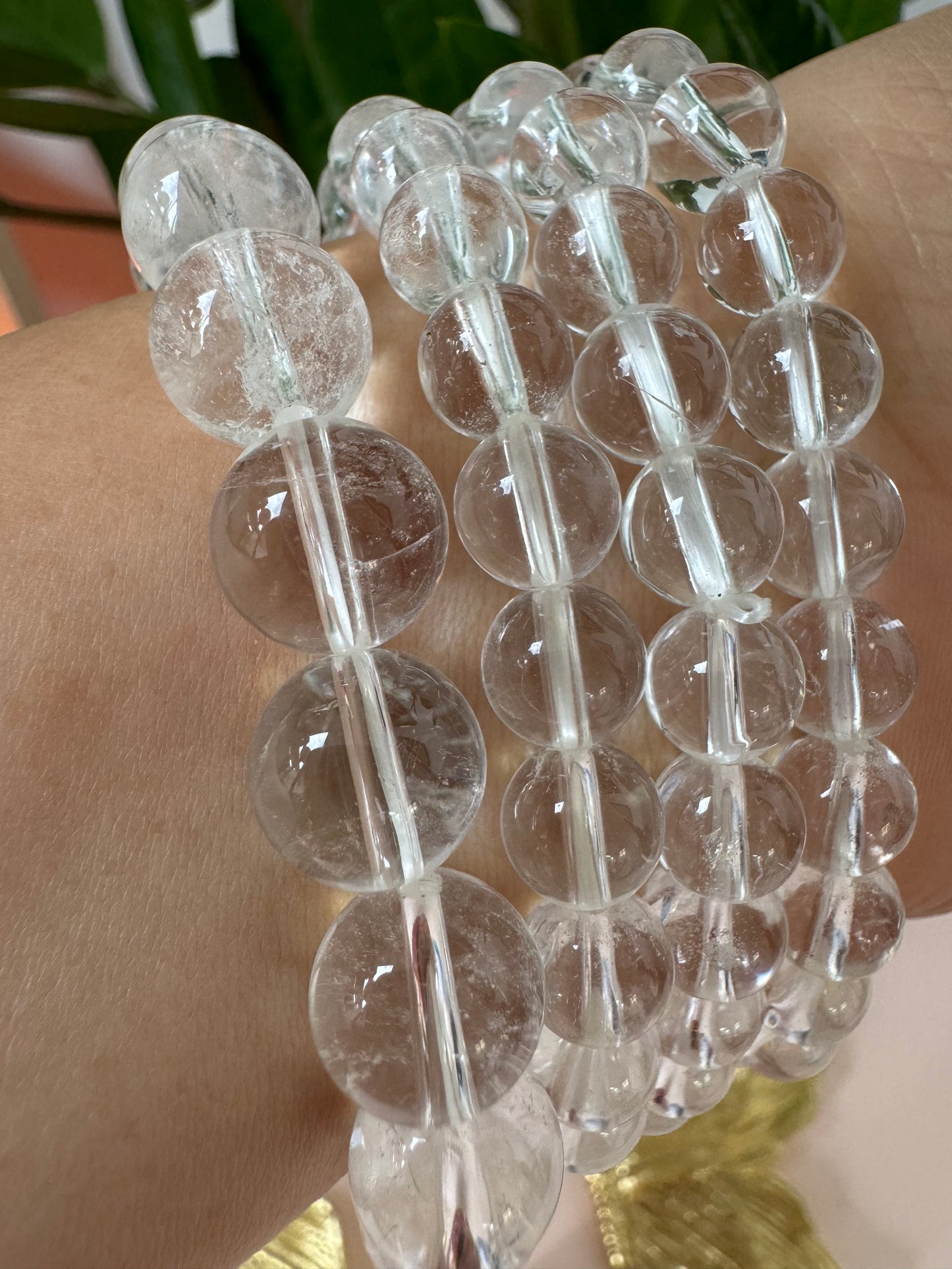 CLEAR QUARTZ BRACELET