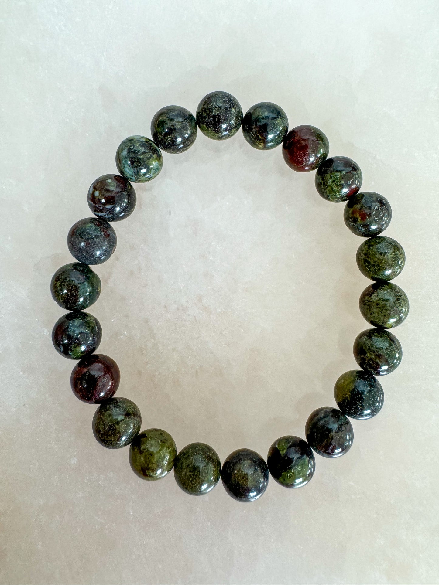 DRAGONS BLOOD JASPER BRACELET