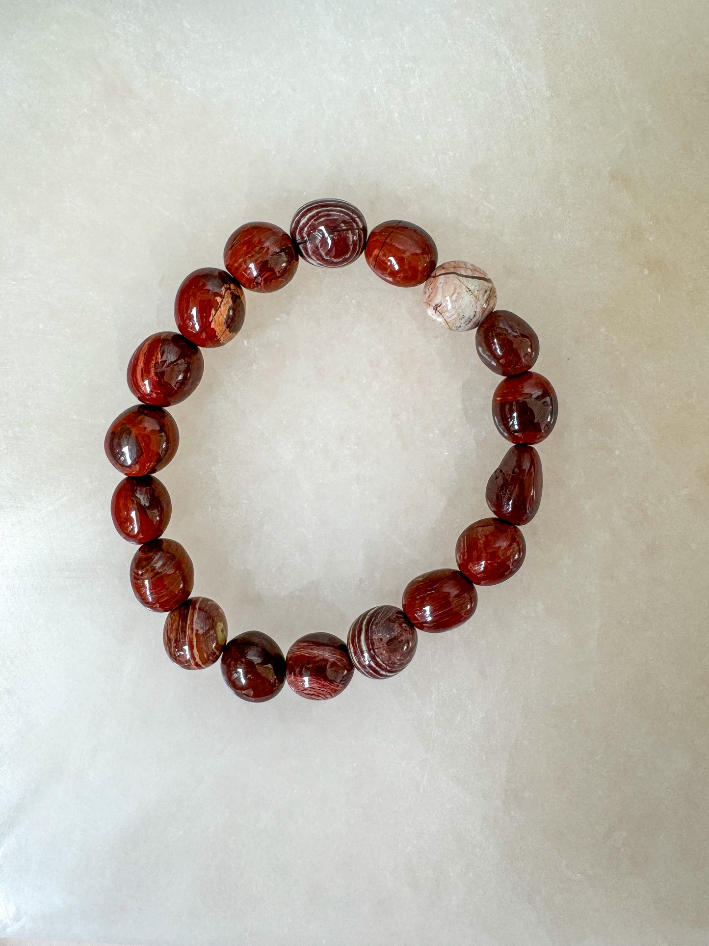 SNAKE SKIN JASPER BRACELET