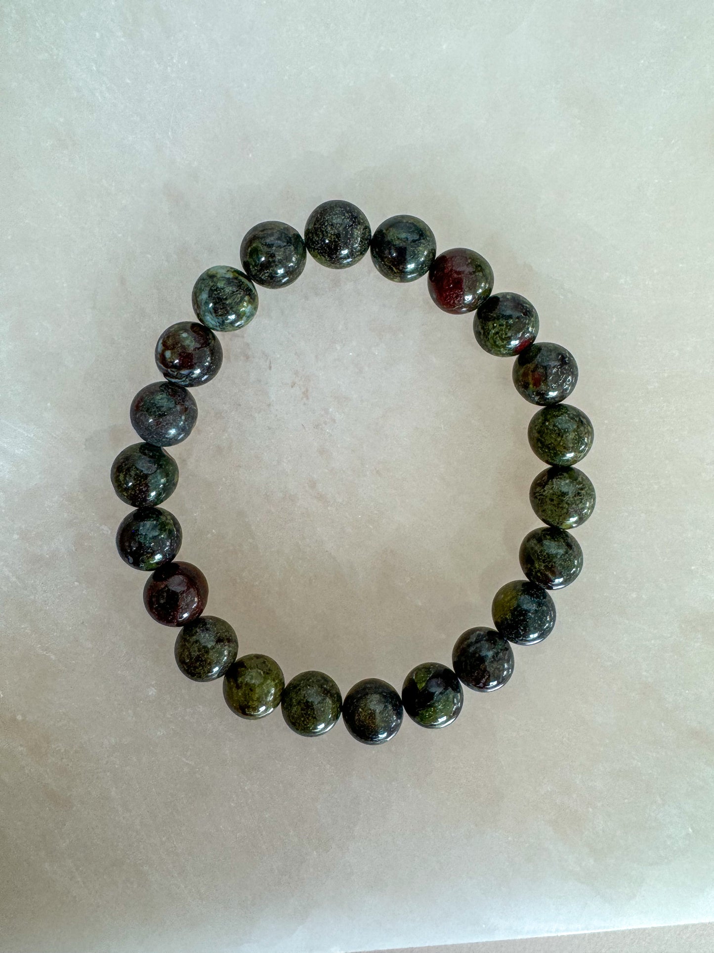 DRAGONS BLOOD JASPER BRACELET