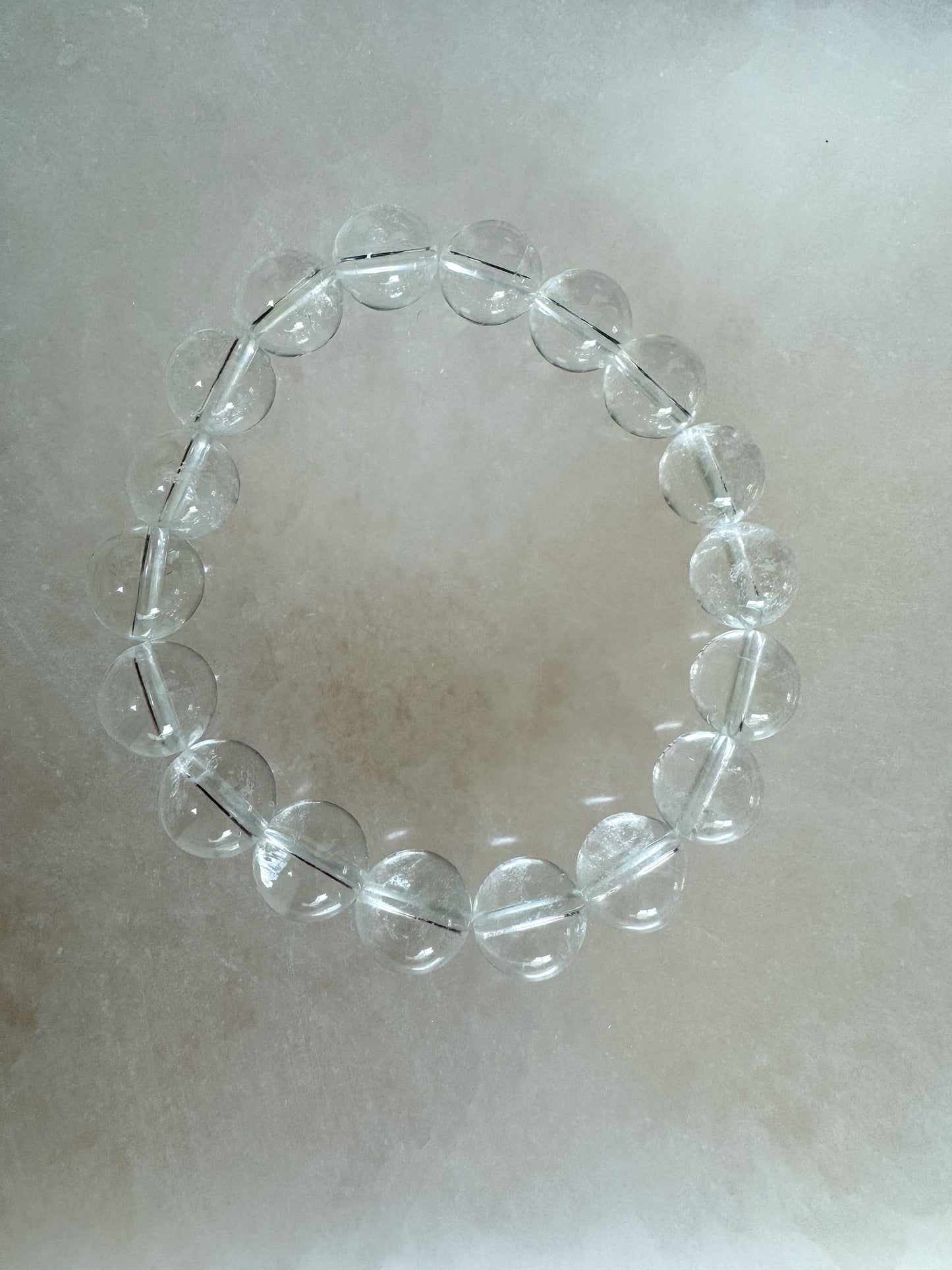 CLEAR QUARTZ BRACELET