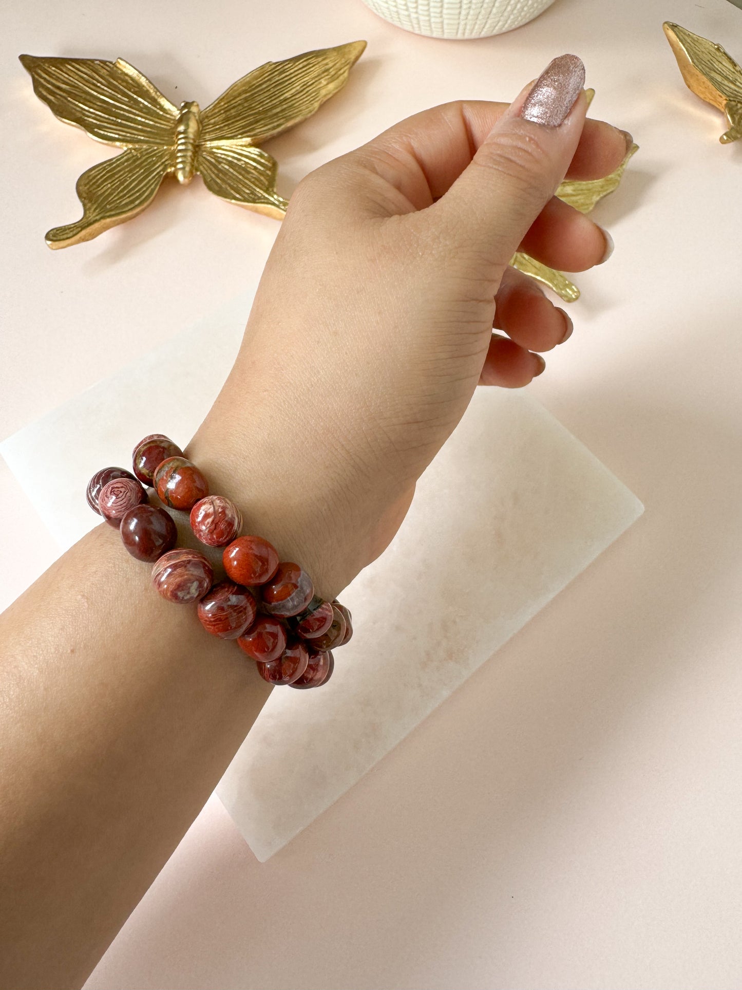 SNAKE SKIN JASPER BRACELET