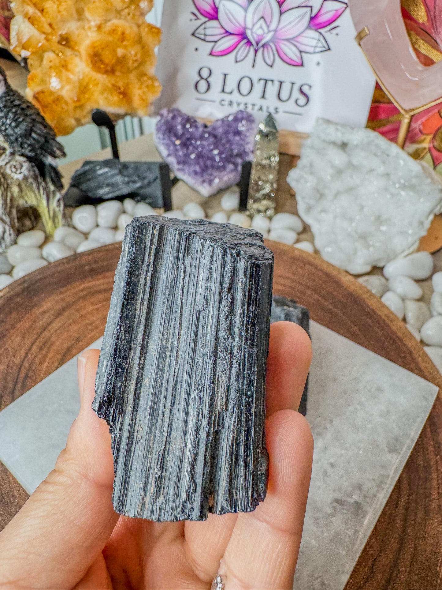 Black Tourmaline Raw Small